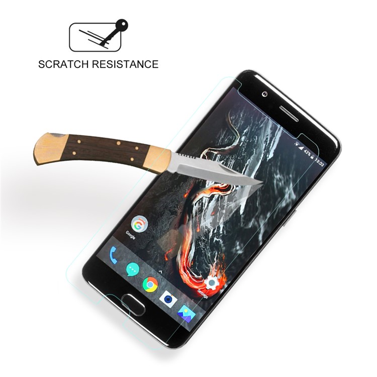100PCS/Lot 0.3mm Tempered Glass Screen Protector Film for OnePlus 5 Arc Edge-3