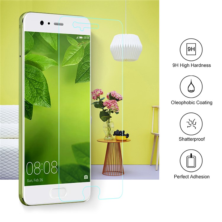 100PCS/Lot 0.3mm Tempered Glass Screen Protector Guard Film for Huawei P10 Arc Edge-3