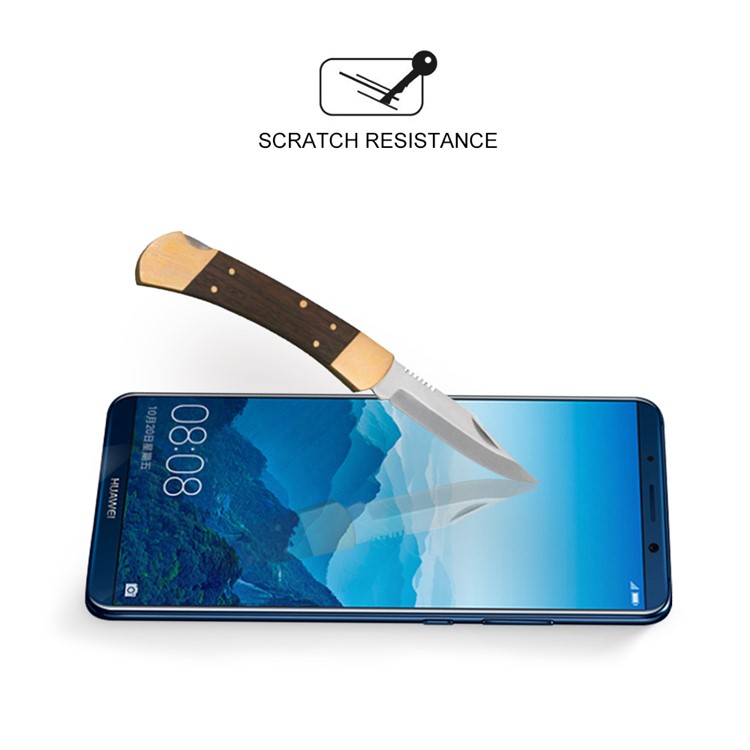 100PCS/Lot 0.3mm Tempered Glass Screen Protector for Huawei Mate 10 Lite / nova 2i / Maimang 6 / Honor 9i (India) Arc Edge-3
