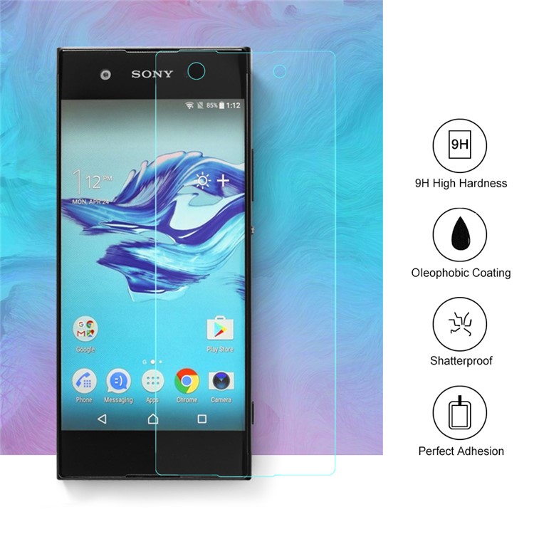100PCS/Lot 0.3mm Tempered Glass Screen Protector Film for Sony Xperia XA1 Arc Edge-2