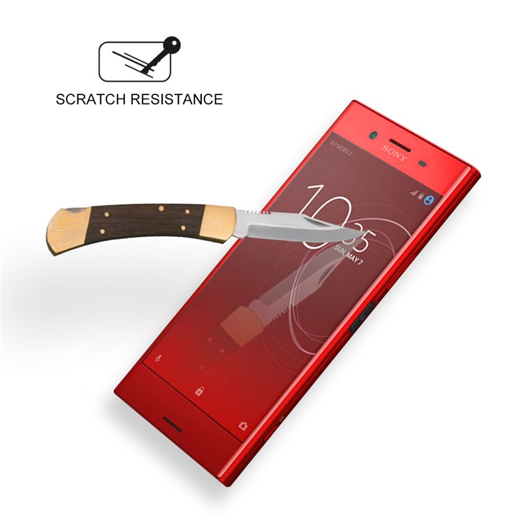 100PCS/Lot 0.3mm Tempered Glass Screen Protector Film for Sony Xperia XZ Premium Arc Edge-3