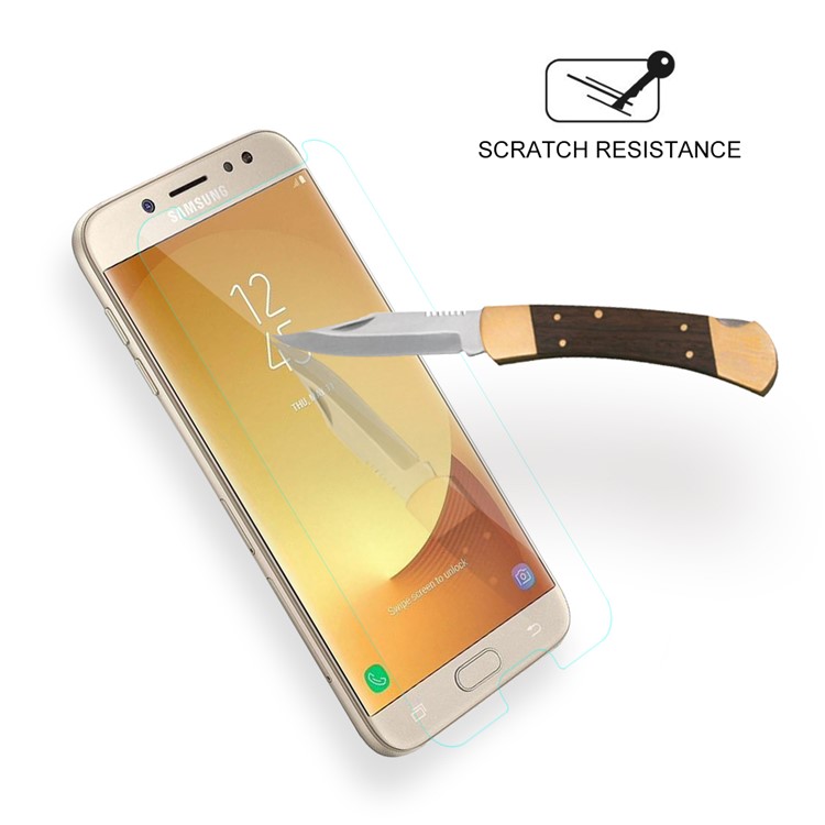 100PCS/Lot 0.3mm Tempered Glass Screen Protector for Samsung Galaxy J5 Pro (2017) / J5 (2017) EU Version Arc Edge-3