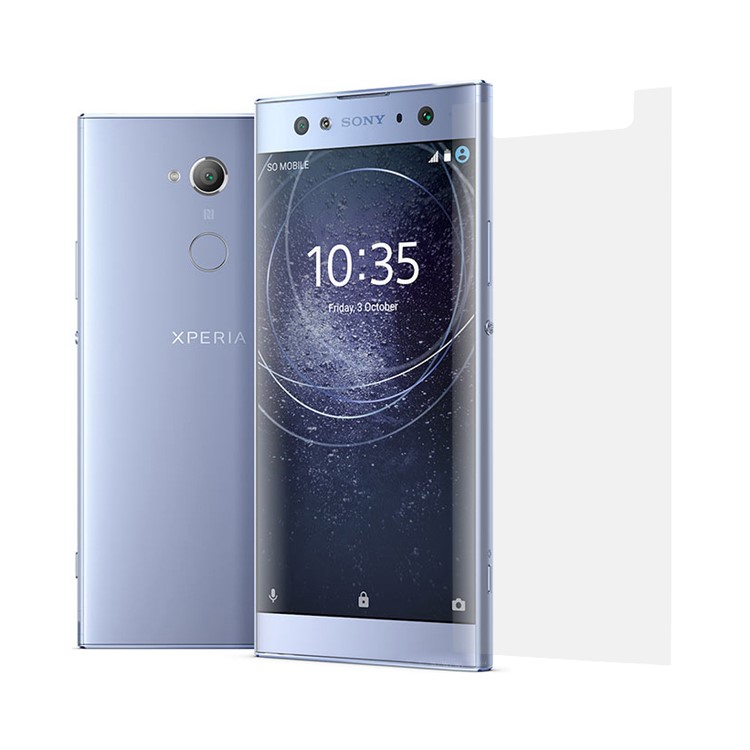 Handy Gehärtetem Glas Displayschutzfolie 0,3 Mm (bogenkante) Für Sony Xperia XA2-1