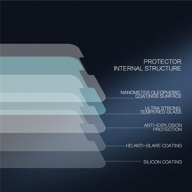 NILLKIN Amazing H+PRO Tempered Glass Screen Protector Film Anti-Explosion for Samsung Galaxy A8 (2018)-10