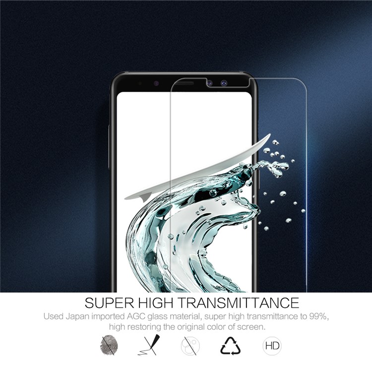 NILLKIN Amazing H+PRO Tempered Glass Screen Protector Film Anti-Explosion for Samsung Galaxy A8 (2018)-6