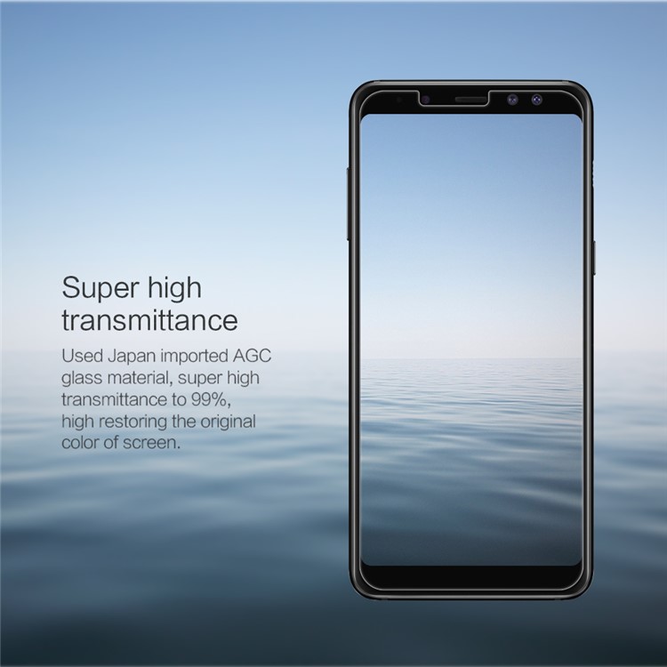 NILLKIN Amazing H for Samsung Galaxy A8+ (2018) Anti-Explosion Tempered Glass Screen Protector-6