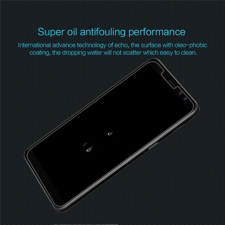 NILLKIN Amazing H for Samsung Galaxy A8+ (2018) Anti-Explosion Tempered Glass Screen Protector-8