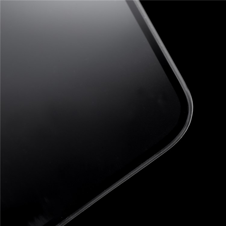 Complete Covering Arc Edge Silk Printing Tempered Glass Screen Protector with TPU Frame for iPhone X - Black-6