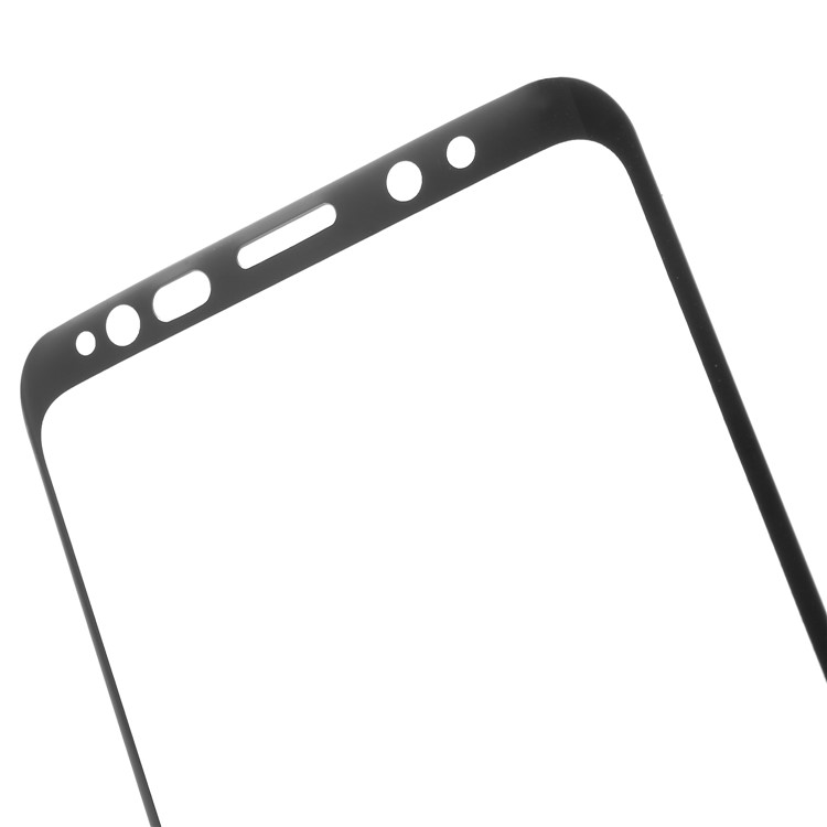 Curved Full Covering Tempered Glass Screen Protector for Samsung Galaxy S9 - Black-5