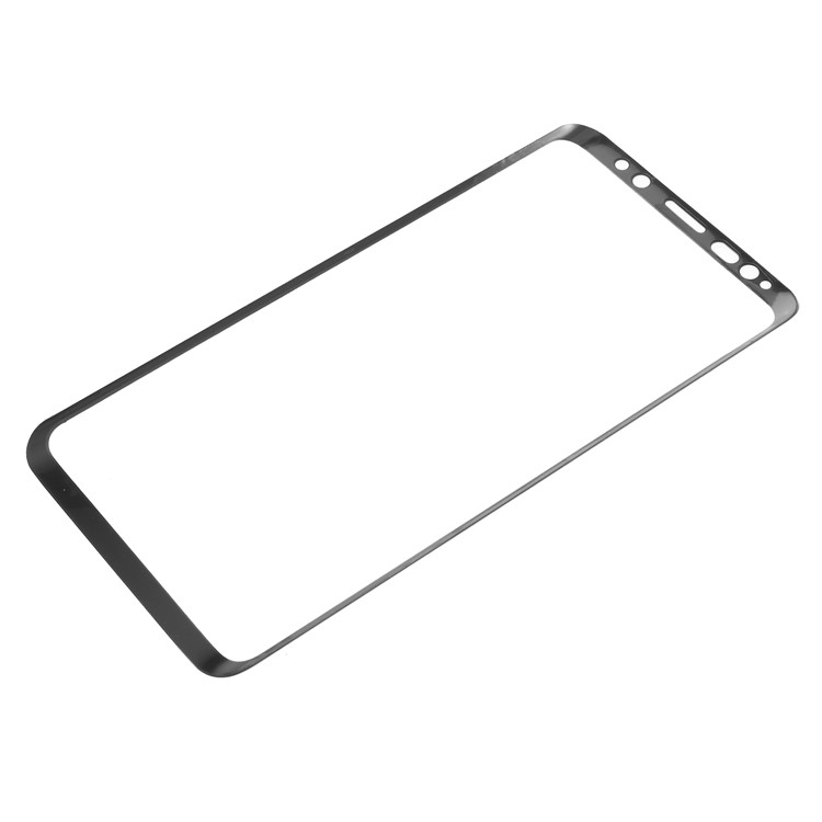 Curved Full Covering Tempered Glass Screen Protector for Samsung Galaxy S9 - Black-7