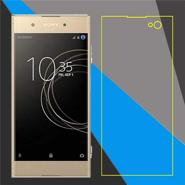 Explosionsgeschützte 2,5D 9H Gehärtetem Glas Bildschirm Film Für Sony Xperia XA2-1