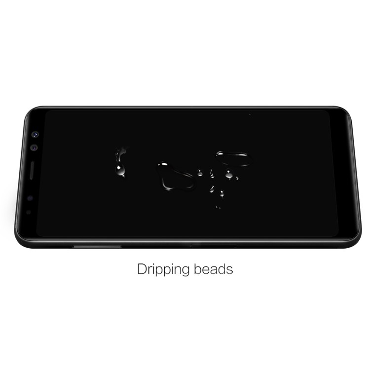 NILLKIN 3D CP+ Max for Samsung Galaxy A8+ (2018) Full Size Tempered Glass Screen Protector Anti-explosion - Black-10