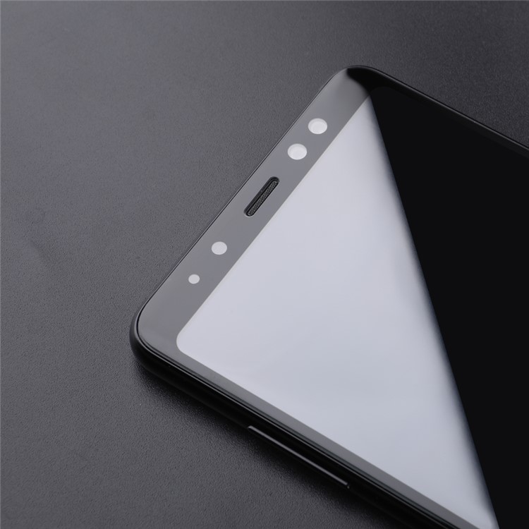 NILLKIN 3D CP+ Max for Samsung Galaxy A8+ (2018) Full Size Tempered Glass Screen Protector Anti-explosion - Black-12
