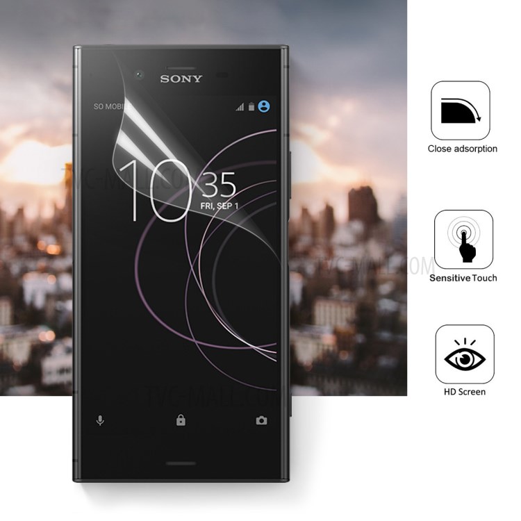 50Pcs/Set Full Coverage Soft Mobile LCD Screen Protector Films for Sony Xperia XZ1 Compact-3