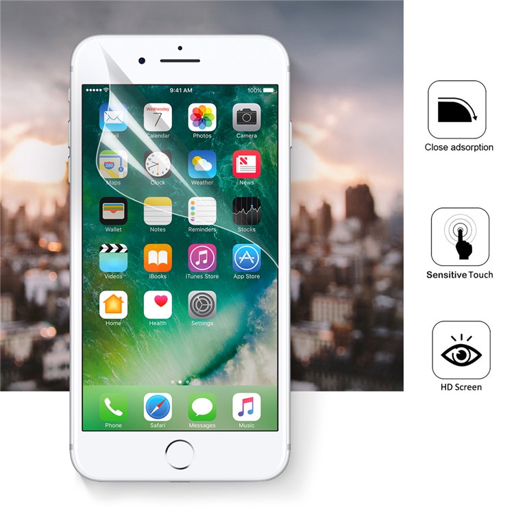 50 Teile / Satz Komplette Abdeckung Weichen Displayschutzfolien Für Iphone 7 4,7 Zoll-5