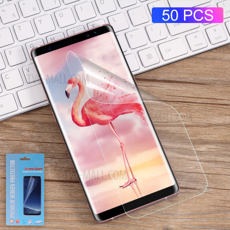 50Pcs/Set for Samsung Galaxy Note 8 N950 Full Screen Complete Covering Soft LCD Screen Protector Films-1