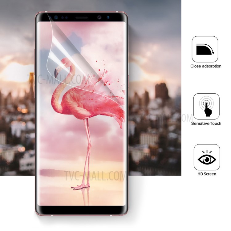 50Pcs/Set for Samsung Galaxy Note 8 N950 Full Screen Complete Covering Soft LCD Screen Protector Films-4