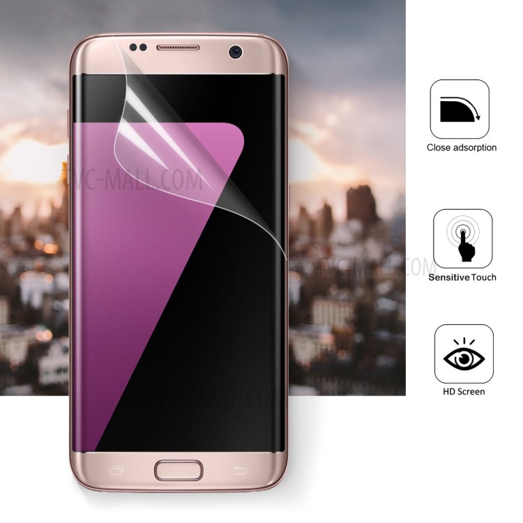 50Pcs/Set Full Screen Cover Soft Mobile LCD Protector Films for Samsung Galaxy S7 SM-G930-3