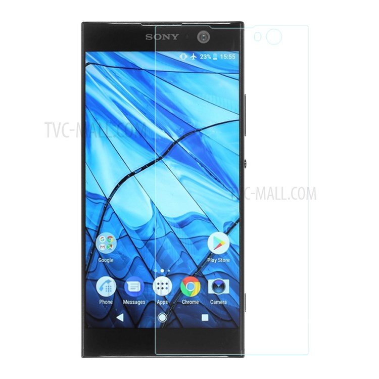 50Pcs/Set Full Coverage Soft Mobile LCD Screen Protector Films for Sony Xperia XA2-4
