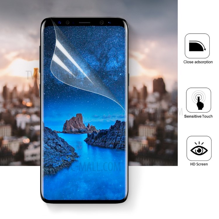 50Pcs/Set Full Coverage Soft Screen Protector Film for Samsung Galaxy S9+-3
