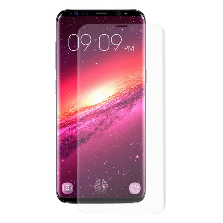 HAT PRINCE 3D Gebogen 0,26 Mm Vollabdeckung Gehärtetem Glas Displayschutzfolie Für Samsung Galaxy S9 - Transparent-1