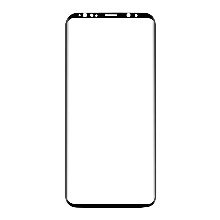 HAT PRINCE 0.26mm 9H 3D Curved Full Tempered Glass Screen Protector Guard Film for Samsung Galaxy S9+-4