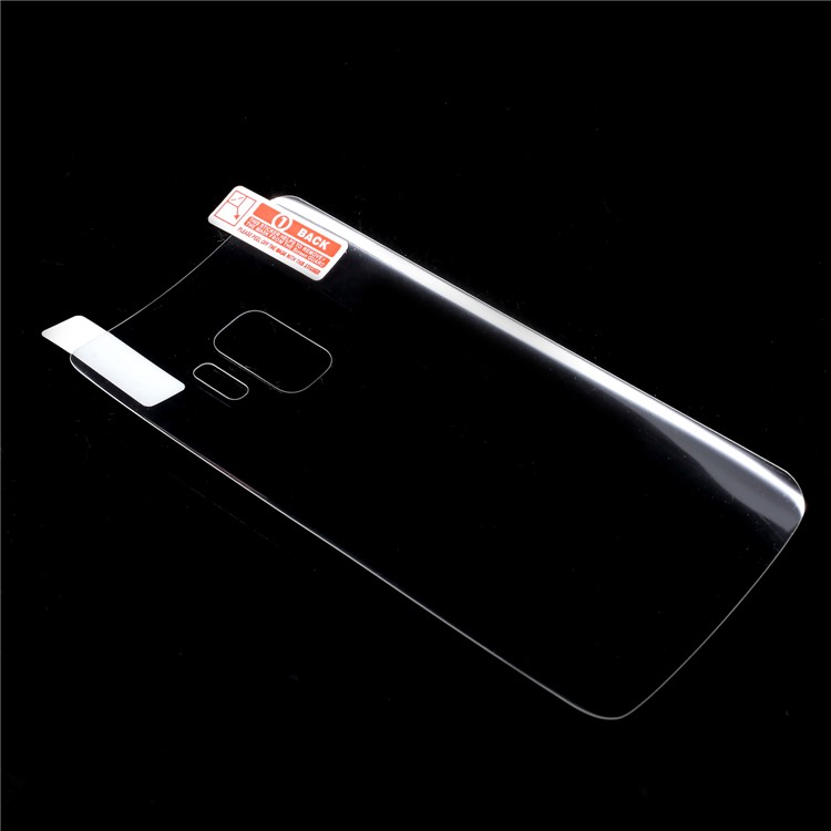 ANGIBABE Full Cover Soft PET Mobile Phone Back Protector Film for Samsung Galaxy S9 - Transparent-4