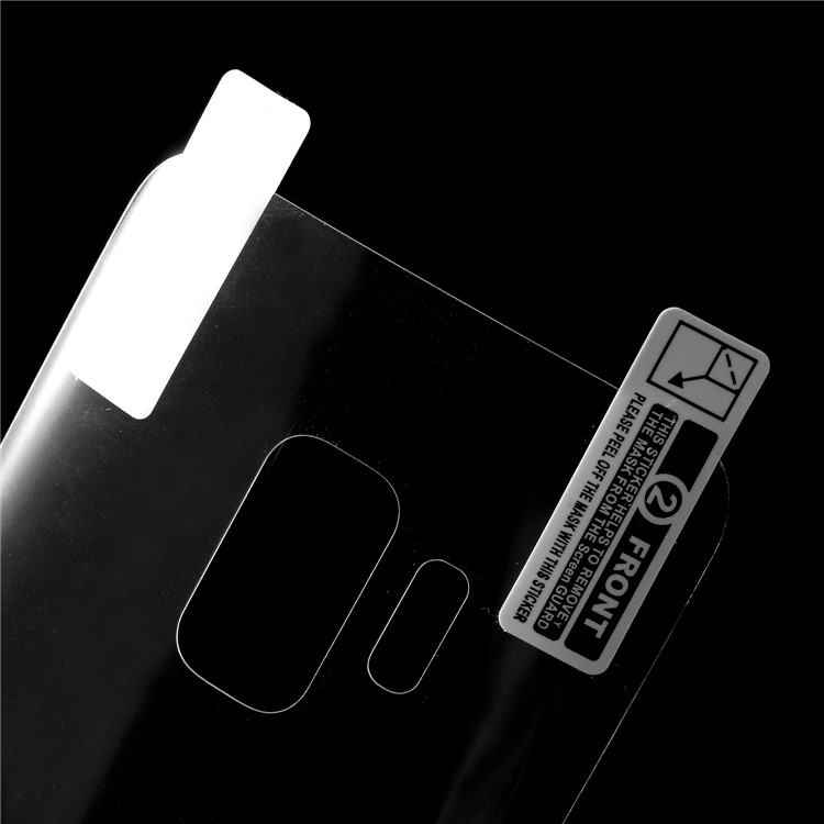 ANGIBABE Full Cover Soft PET Mobile Phone Back Protector Film for Samsung Galaxy S9 - Transparent-5