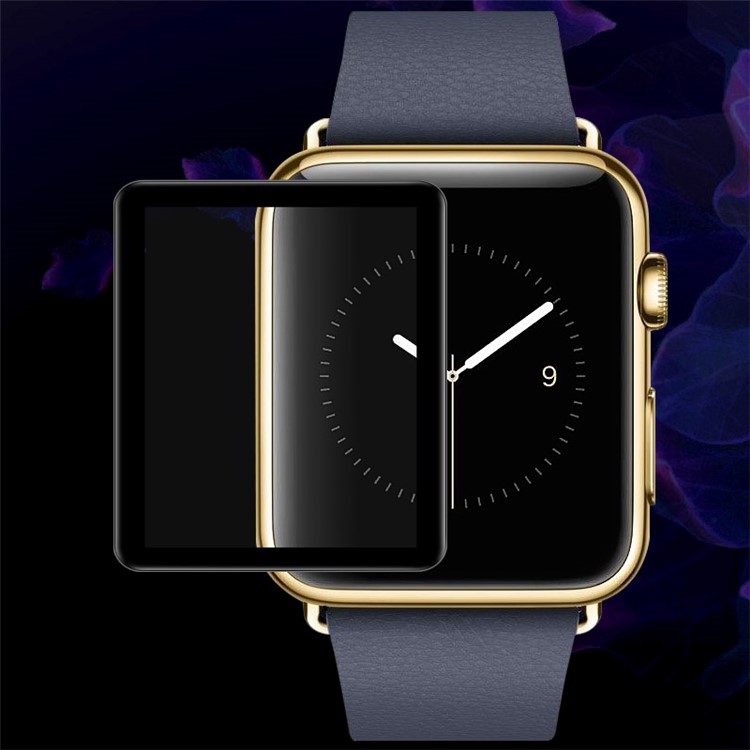 IMAK Pro+ Full Size Tempered Glass Screen Protector for Apple Watch Series 3/2/1 42mm - White-3