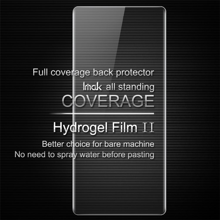 IMAK Soft Clearer Hydrogel Film II for ZTE Axon M Full Coverage Back Protector Film-1