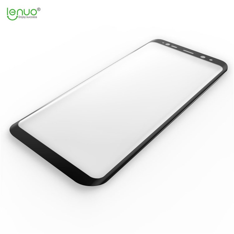 LENUO DF 0.3mm 9H 3D Tempered Glass Full Size Screen Protector for Samsung Galaxy S9 - Black-3