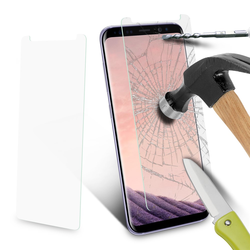 ANGIBABE 0,26 Mm Gehärtetem Glas Displayschutzfolie Für Samsung Galaxy S9 G960-3