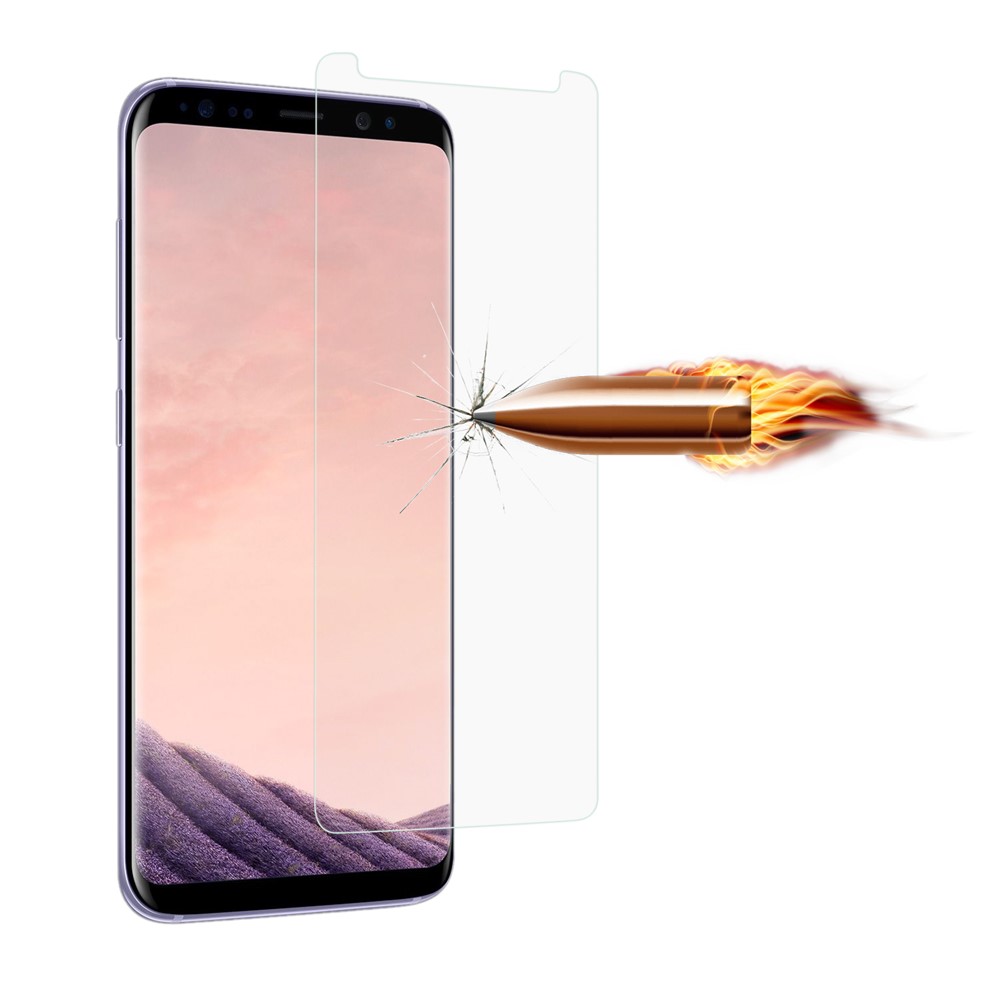 ANGIBABE 0.26mm Tempered Glass Screen Protector Guard Film for Samsung Galaxy S9+-5