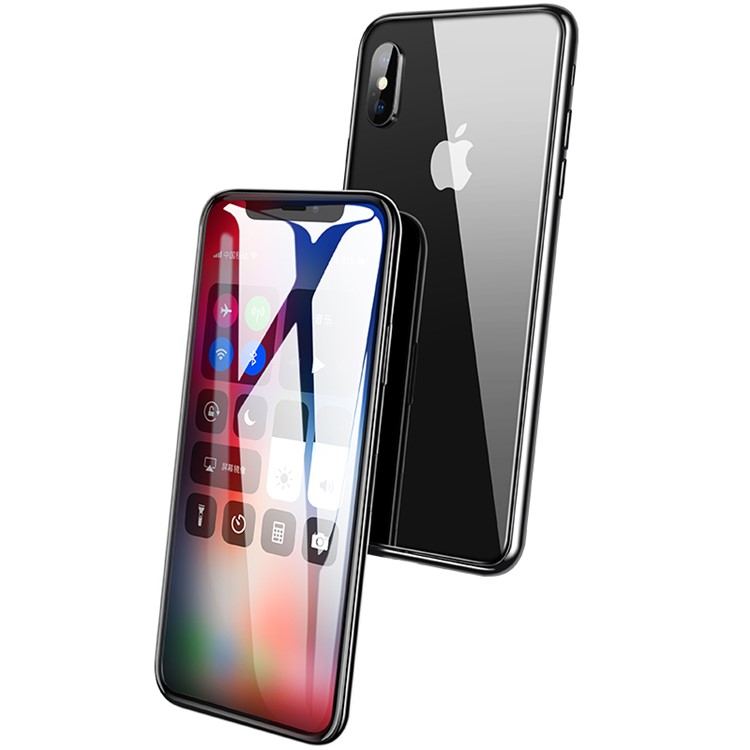 BENKS XPRO+ for iPhone X 0.23mm Full Coverage Curved Tempered Glass Screen Protector - Black-2