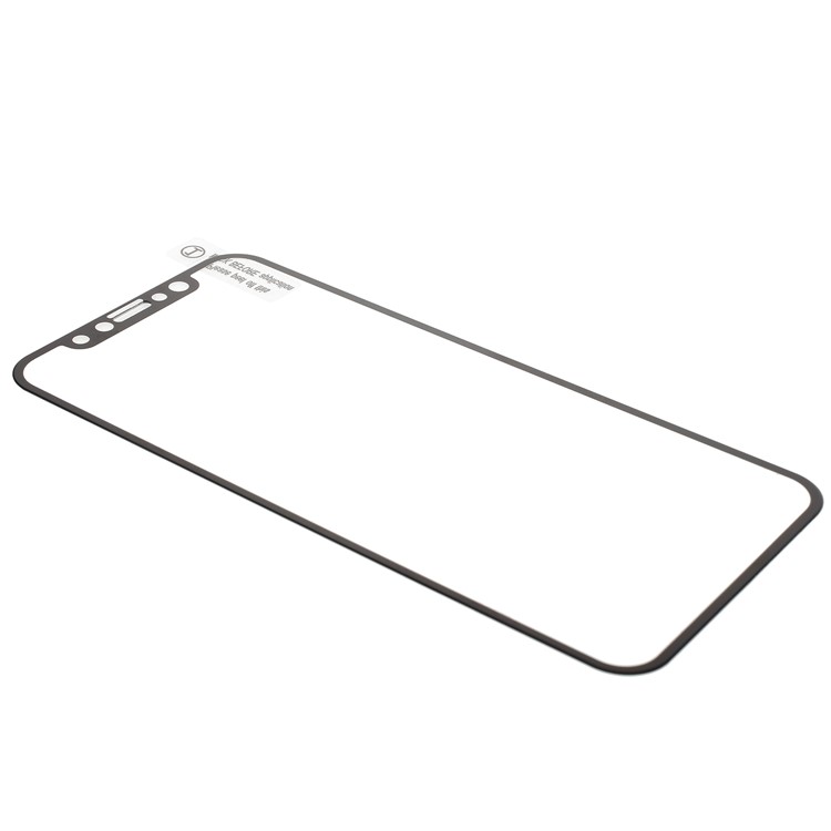 ANGIBABE Silk Print Anti-blue-ray Tempered Glass Screen Shield Film for iPhone X-2