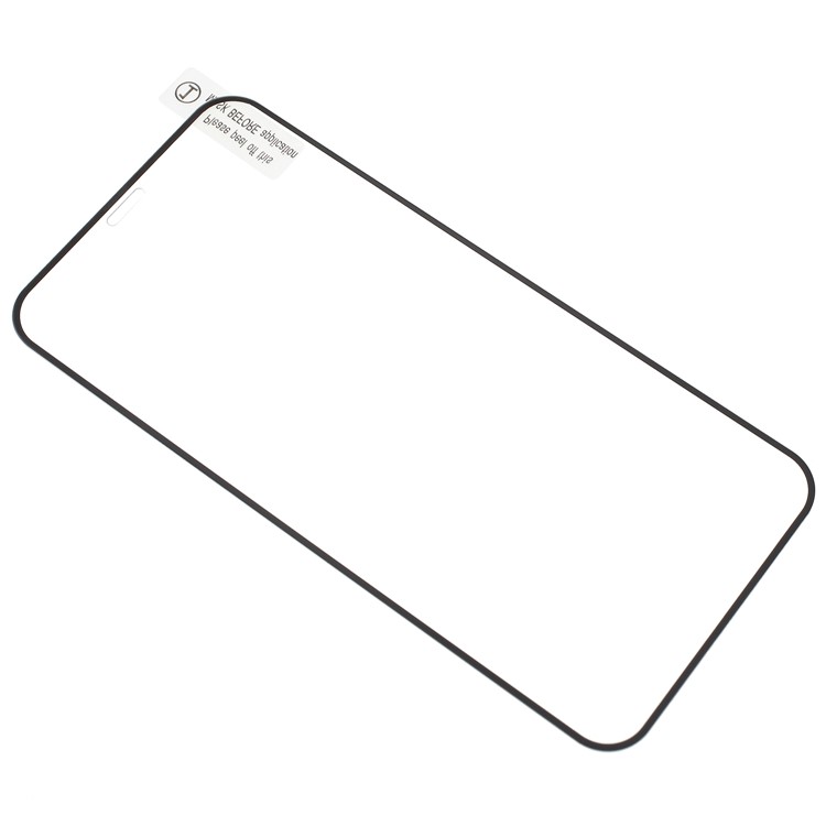 Complete Covering Anti-blue-ray Arc Edge Silk Printing Tempered Glass Screen Film for iPhone X-2