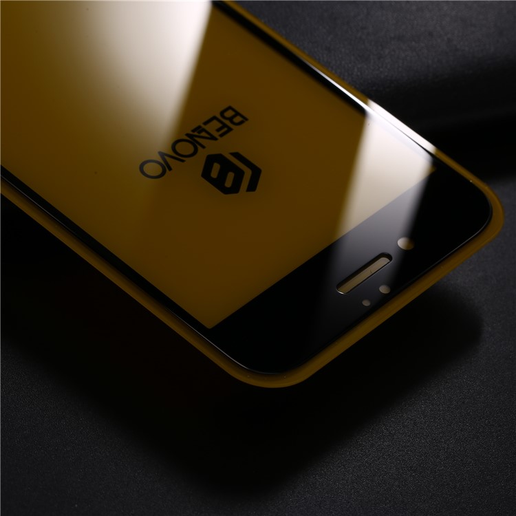 BENOVO for iPhone 8 2.5D Full Cover Tempered Glass Screen Protector Film - Black-4