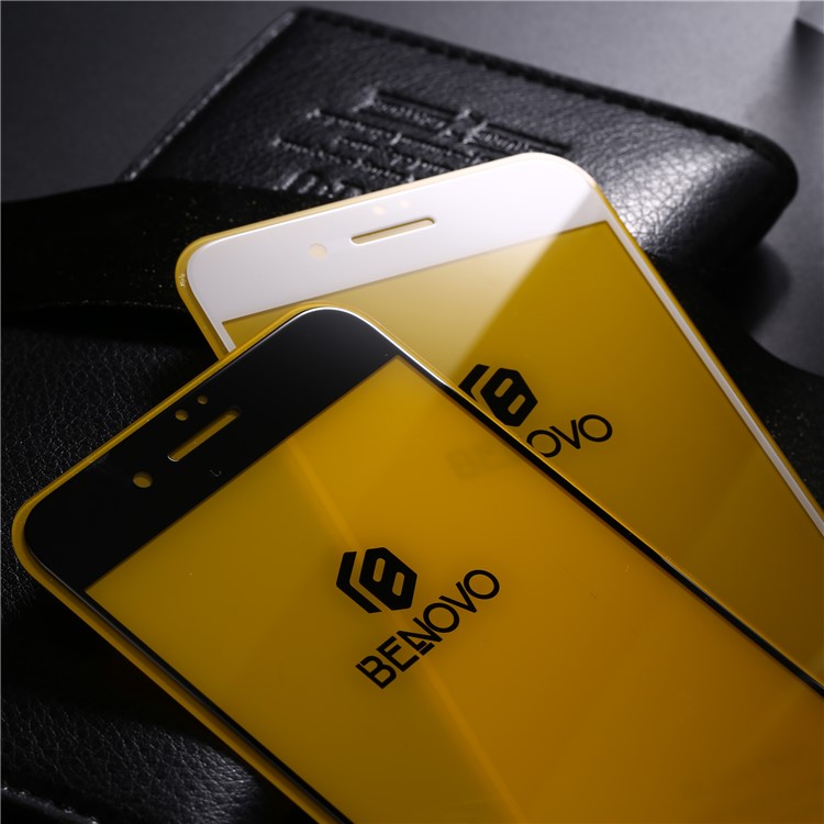 BENOVO for iPhone 7 Plus/6s Plus/6 Plus 2.5D Full Cover Tempered Glass Screen Protector Film - Black-7