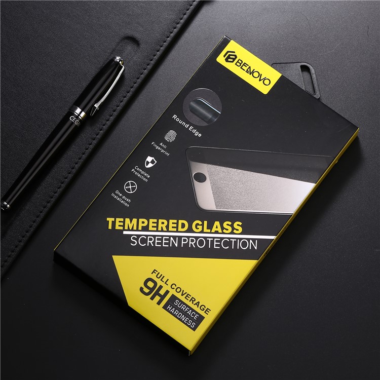 BENOVO 3D Tempered Glass Full Coverage Screen Protector for iPhone 7 Plus/6s Plus/6 Plus - Black-9