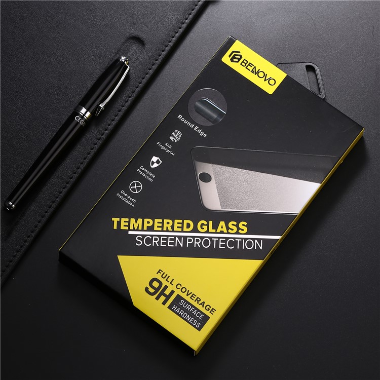 BENOVO Für IPhone 8 Plus 3D Vollglas Displayschutzfolie - Schwarz-10