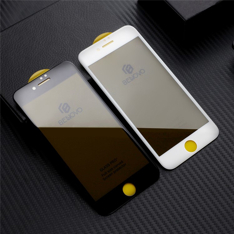 BENOVO 3D Complete Covering Anti-spy Tempered Glass Screen Protector for iPhone 6s / 6 - Black-2