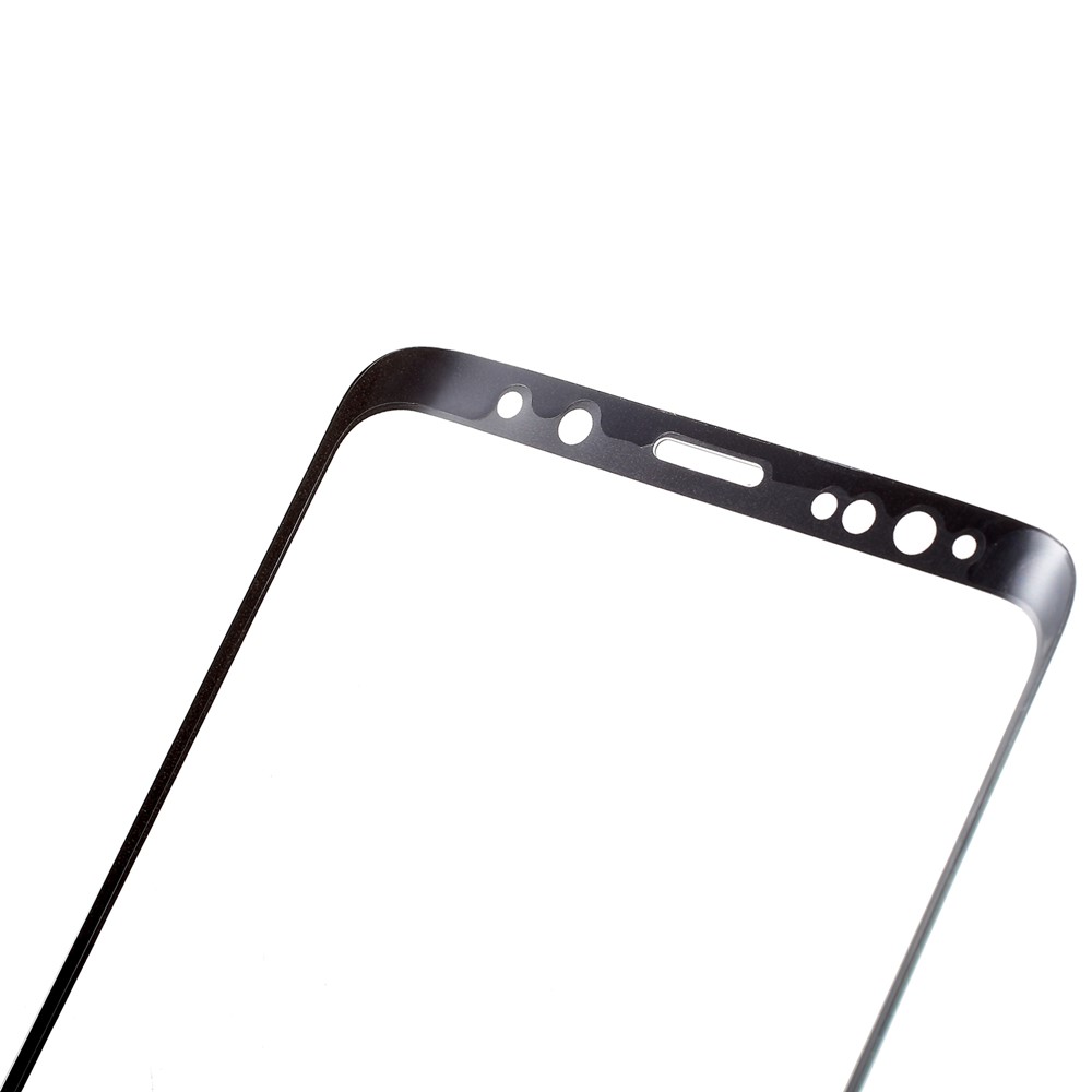 RURIHAI 3D Electroplated Edge Full Tempered Glass Screen Protector for Samsung Galaxy S9 - Black-6