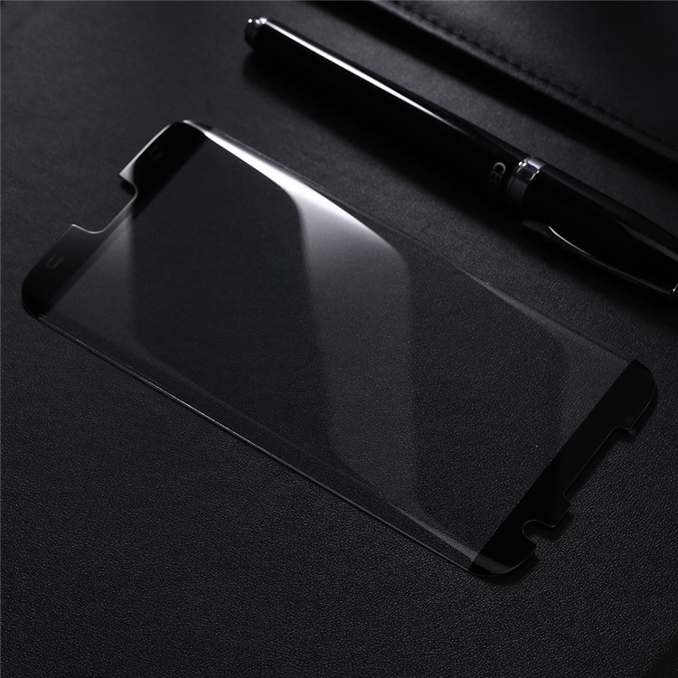 BENOVO Anti-explosion Full Cover Tempered Glass Screen Protector Film for Samsung Galaxy S7 edge - Black-2