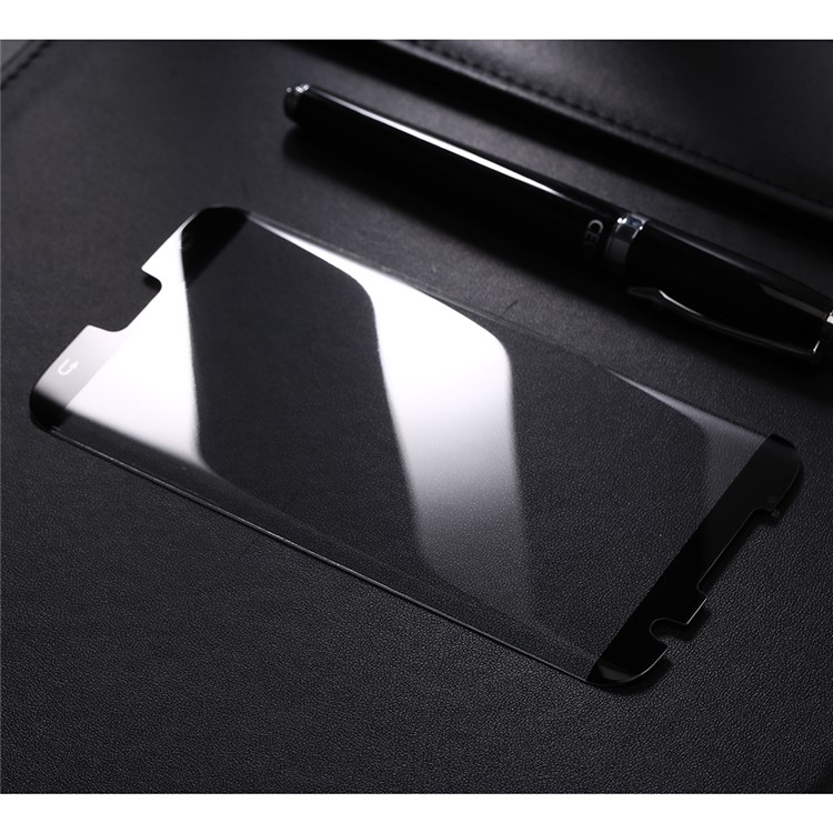 BENOVO Anti-explosion Full Cover Tempered Glass Screen Protector Film for Samsung Galaxy S7 edge - Black-3