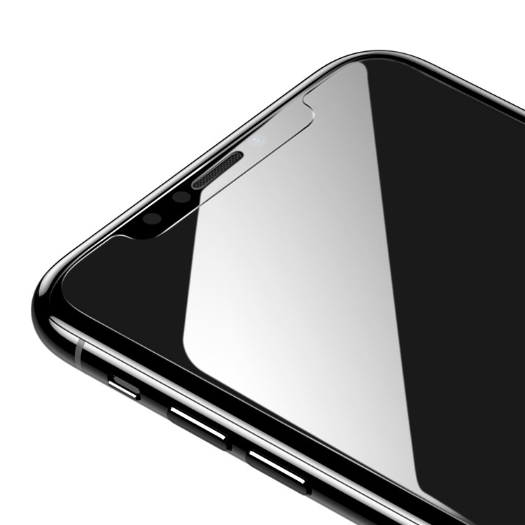 BASEUS 0.3mm Anti-Peep 9H Gehärtetes Glas Displayschutzfolie Für IPhone X - Transparent-5