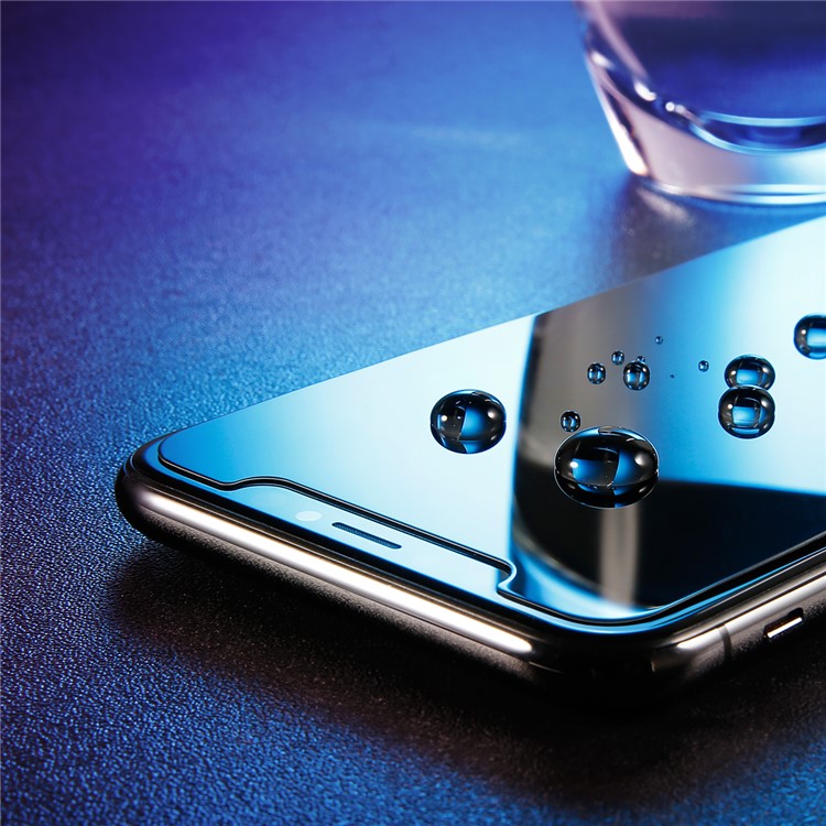 BASEUS 0.3mm Anti-Peep 9H Gehärtetes Glas Displayschutzfolie Für IPhone X - Transparent-6