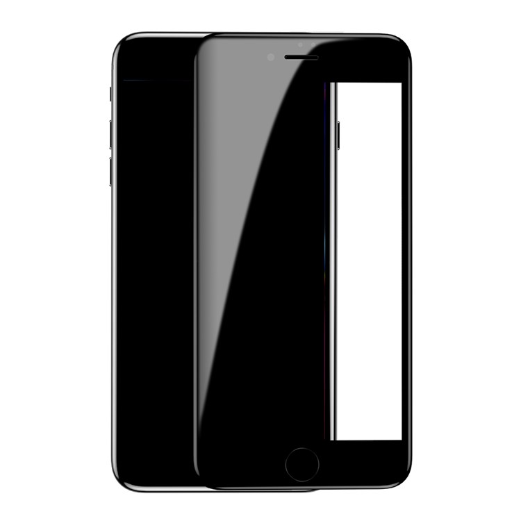BASEUS 0.3mm 5D Curvou A Tela De Cobertura Completa Protetor De Vidro Temperado Para Iphone 8/7 4.7 Polegadas - Preto-2