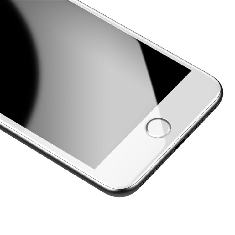 BASEUS Para Iphone 8/7 4.7 Polegadas 0.3mm 5D Curvado Tela De Cobertura Completa Temperado Vidro Protetor Filme De Guarda - Branco-5