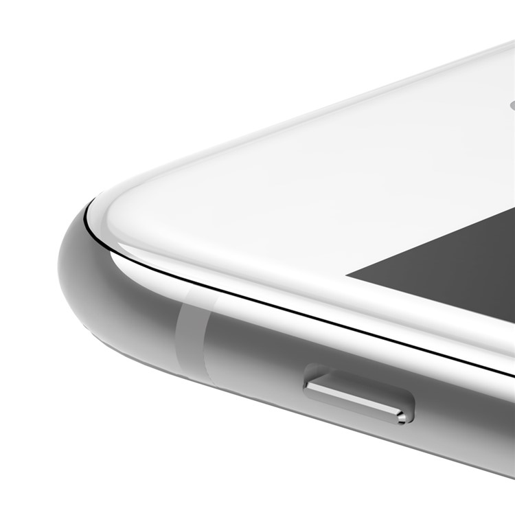 BASEUS Para Iphone 8/7 4.7 Polegadas 0.3mm 5D Curvado Tela De Cobertura Completa Temperado Vidro Protetor Filme De Guarda - Branco-6