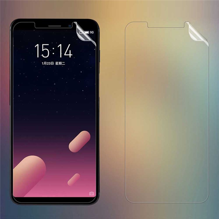 NILLKIN Anti-fingerprint HD Clear LCD Screen Protector Shield Film for Meizu M6s-1